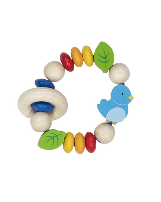 Hochet en bois Oiseau