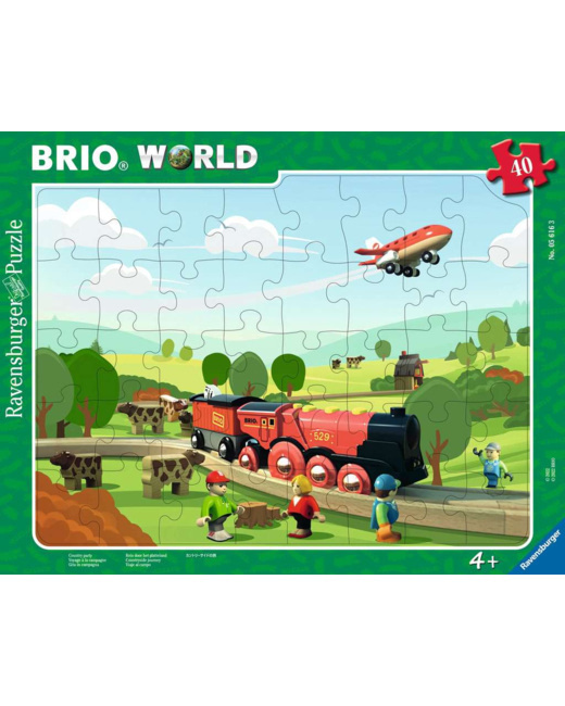 Puzzle Voyage à la campagne / BRIO - de 4 ans
