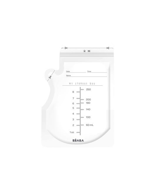 Sachets de conservation pour lait maternel