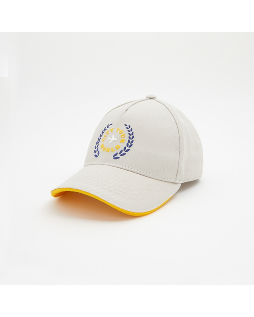 Casquette écusson City Tour beige garçon