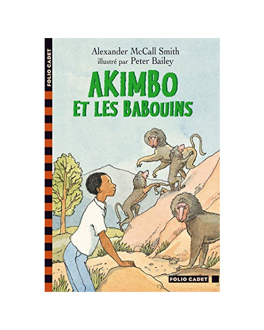 Livre Akimbo Et Les Babouins - Folio Cadet Premiers Romans - Dès 8 Ans