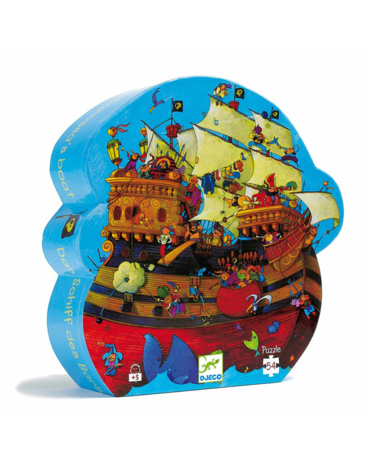 Puzzle Le bateau de Barberousse 54 pièces