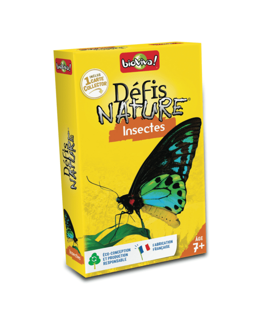 Jeu éducatif Défis Nature - Insectes