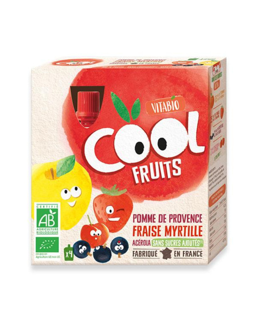 Cool Fruits - Pomme de Provence Fraise Myrtille Acérola