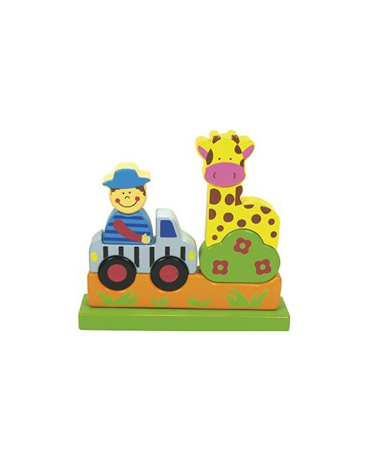 Puzzle magnétique en bois