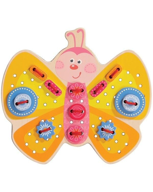 Jeu de laçage créatif Papillon