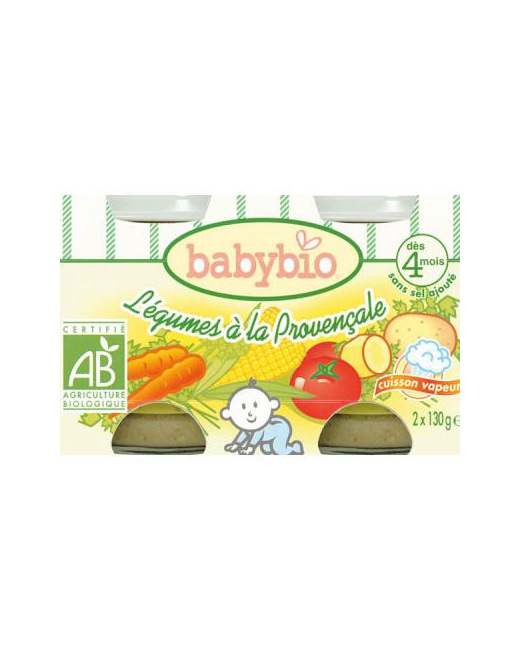 BIO Légumes Provençale 130 g dès 4 mois