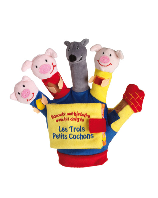 Livre gant les trois petits cochons