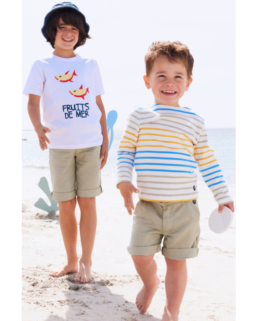 Short Kids - lin et coton - Oyat