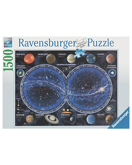 Puzzle - Planisphère céleste - 1500 pièces