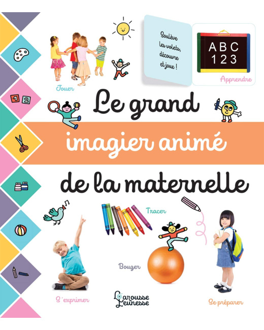 Livre Le grand imagier animé de la maternelle
