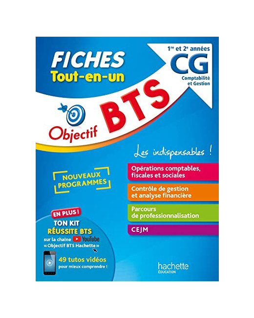 Objectif BTS CG - Fiches Tout-en-un