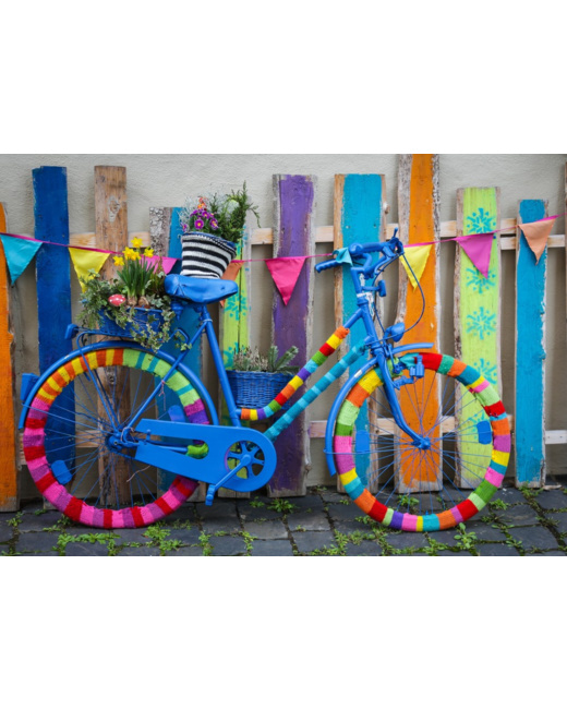 Puzzle Mon Beau Vélo Coloré