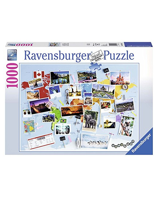 Puzzle - Photos du monde - 1000 pièces