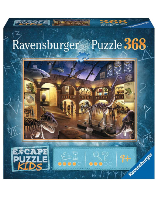 Escape puzzle Kids - Une nuit au musée - de 9 ans