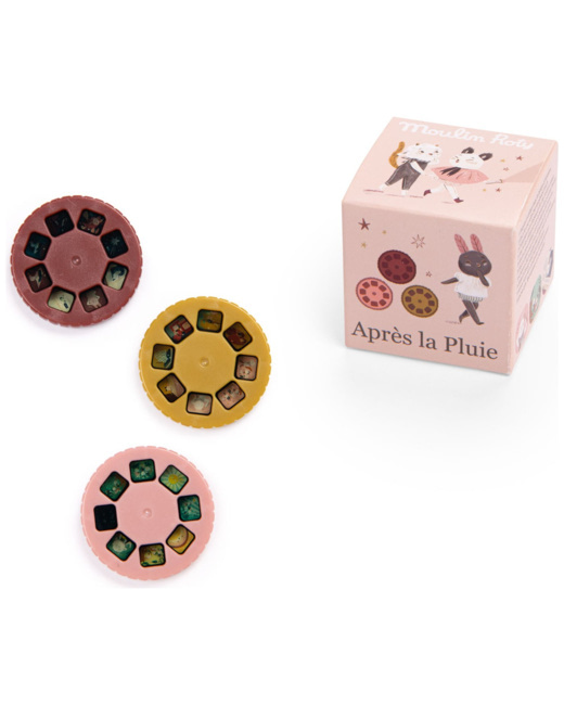 Boîte de 3 disques pour lampe à histoires