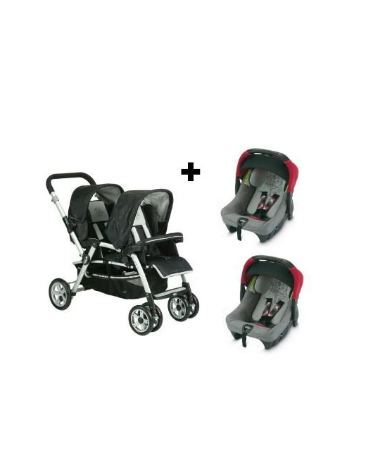 Poussette twin store two jane matrix