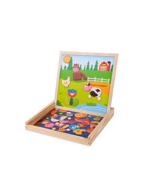 Jouet bois Tableau magnétique en bois