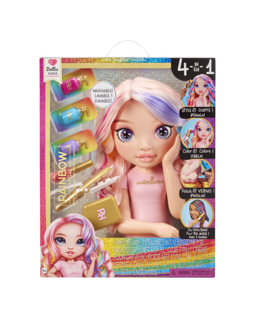 Tête à coiffer Bella Rainbow High