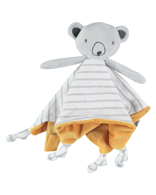 Doudou mouchoir ours en velours