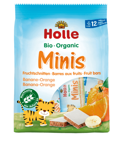 Bio Minis barre aux fruits banane-orange