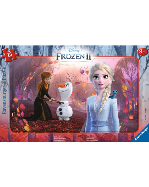 Puzzle Regard vers l'avenir / La Reine des Neiges 2 - de 3 ans