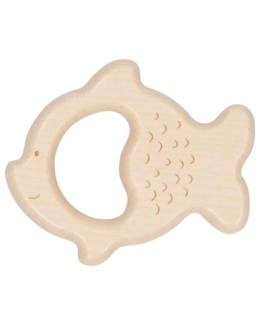 Hochet bois Poisson Nature