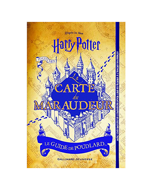 Livre Harry Potter - La Carte Du Maraudeur