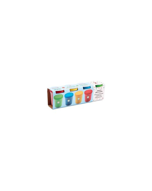 4 pots de pâte à modeler
