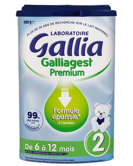 GALLIA Calisma 3 lait de croissance en poudre dès 12 mois 900g pas cher 