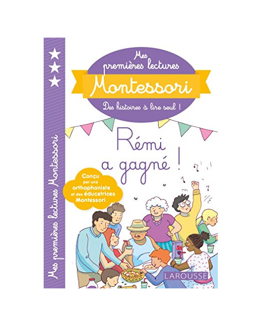 Mes premières lectures Montessori Rémi a gagné!