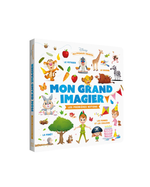 Livre Mon grand imagier les premières notions