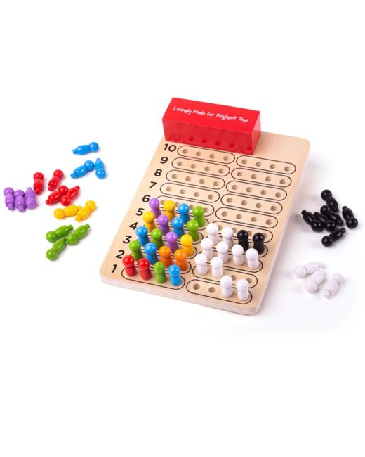 Jeu code secret en bois