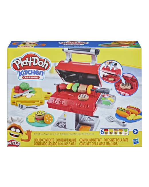 Pâte à modeler Le Roi du Grill Kitchen Play-Doh