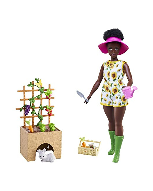 Coffret Barbie Poupée jardinage