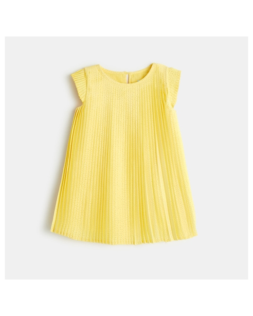 Robe de cérémonie plissée brillante