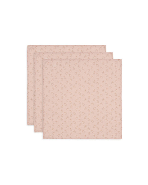 Lot de 3 langes gaze de coton Small