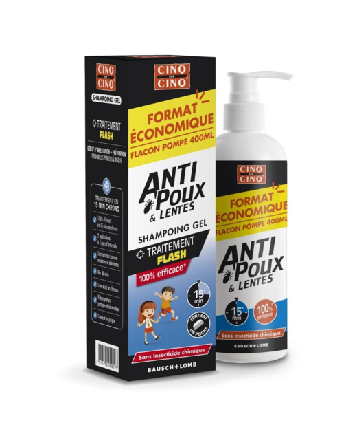 Shampoing anti-poux éco Cinq Sur Cinq