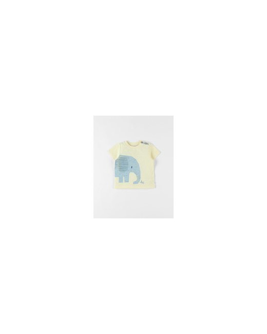 T-shirt éléphant à courtes manches
