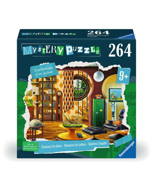 Puzzle Mystery Puzzle - Confessions d'un voleur - de 9 ans