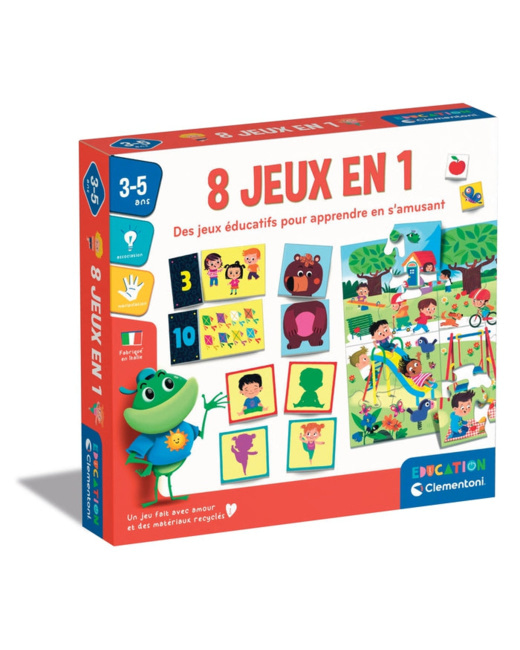 Jeu éducatif 8 jeux en 1
