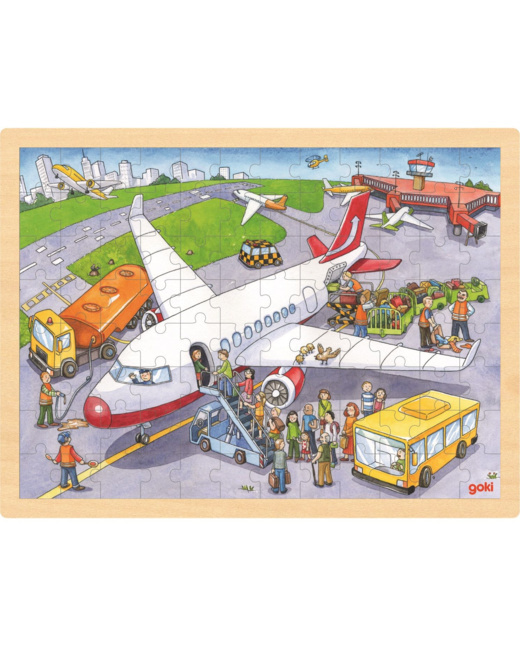 Puzzle à l'aéroport