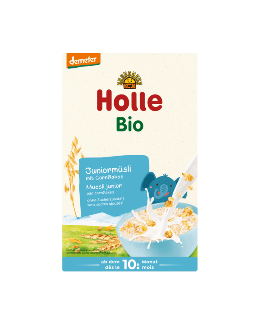 Muesli junior bio Multicéréales avec flocons de maïs