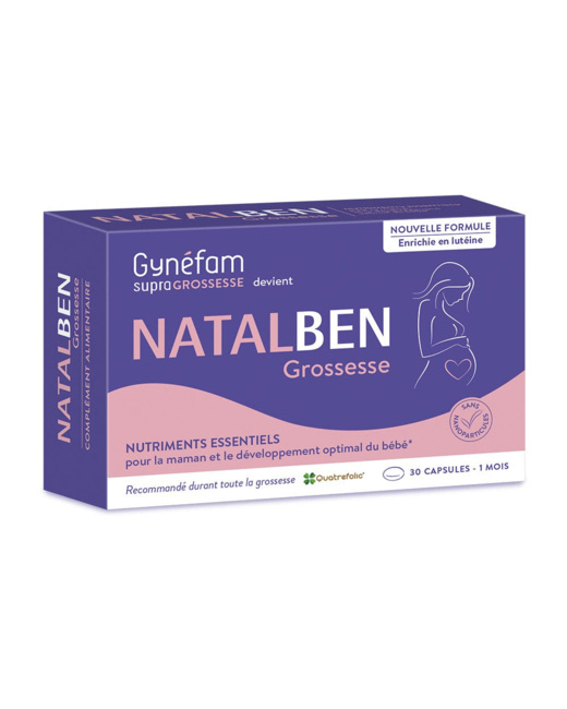 Gynéfam Natalben Grossesse 30 capsules
