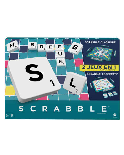Scrabble classique 2 en 1