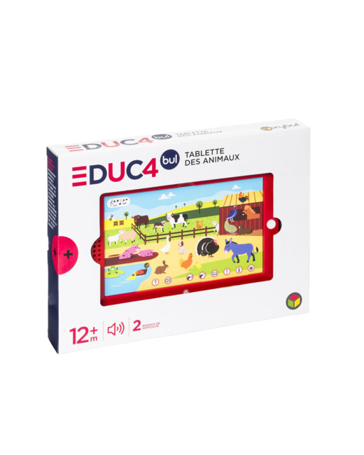 Tablette éducative des animaux 