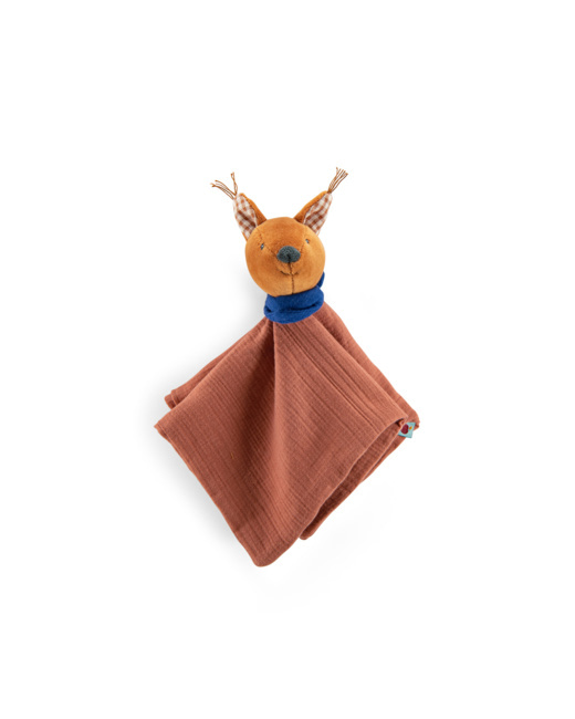 Doudou lange Harry l'écureuil Pomme des bois