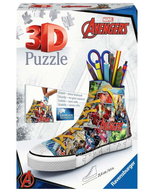 Puzzle Sneaker - Marvel Avengers - de 8 ans