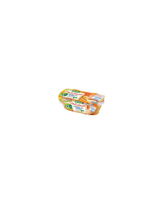 LES IDEES DE MAMAN Carotte riz jambon au persil 2x200 g dès 8 mois