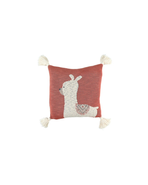Moris & Sacha coussin jacquard bio